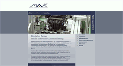 Desktop Screenshot of m-a-k.com